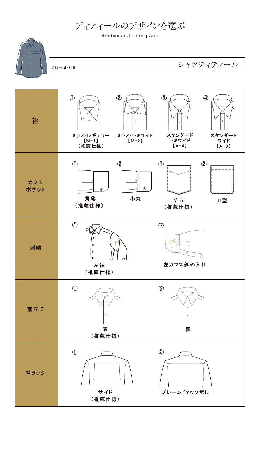 お受験メンズスーツ用シャツ